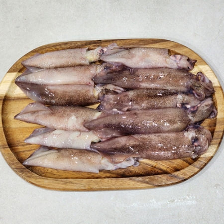 한입 한치! 통찜용 총알 한치 500g