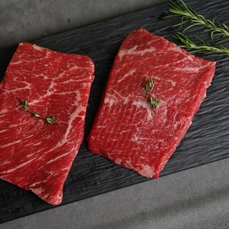 뼈 무게 NO! 살코기로만 갈비본살 스테이크 250g