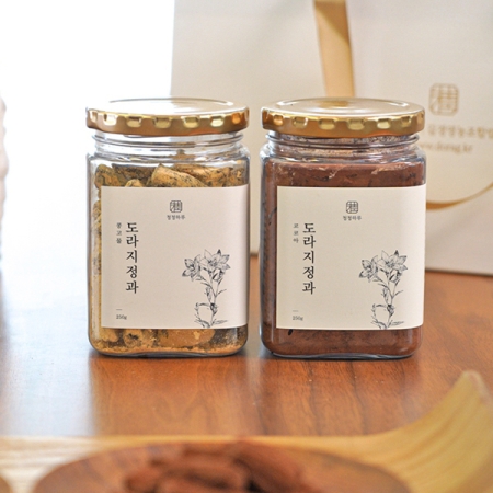 [청청하루] 도라지정과 (콩고물/코코아) -선택