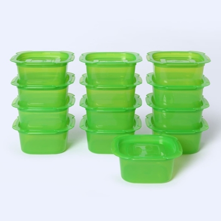 락스타 미라클존 전자렌지 진공 밀폐용기 반찬통 냉동밥보관 290ml x 8개