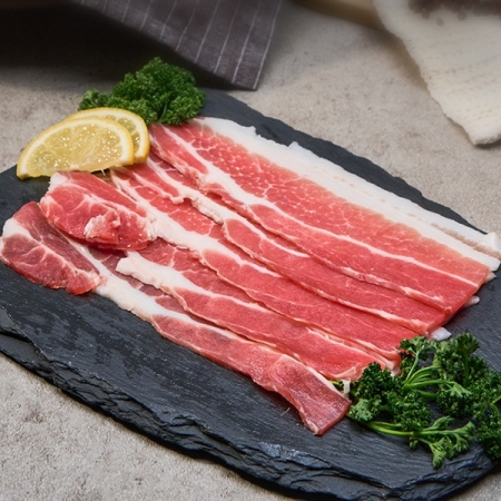 한돈 냉동 대패 삼겹살 /  냉동 한입 오겹살 500g