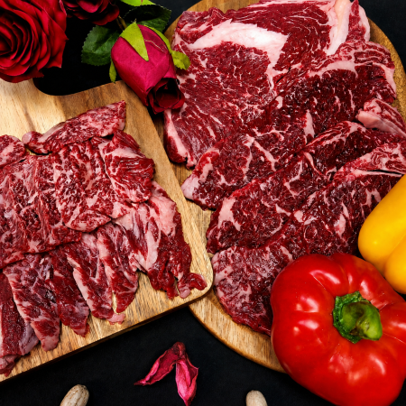 소고기 한상모듬 1kg  + 육우스지불고기  200g증정★(금요일까지)