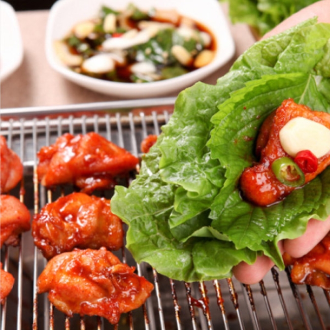 우리농 춘천 [순살] 양념닭갈비 1kg + 추가 소스 120gx1개/ x2개/ x4개