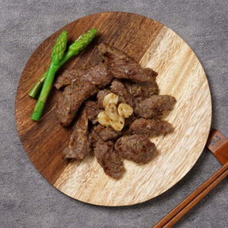 마늘의 풍미와 소갈비살의 최고의 조합! 마늘 소갈비살 200g