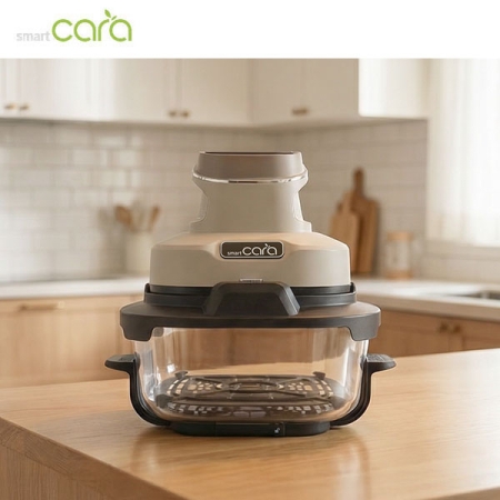  스마트카라 프리미엄 유리글라스 에어프라이어 AFN-045G 