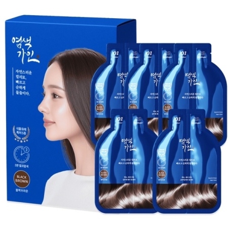 염색가인 초간편 염색약 5개월분 택2