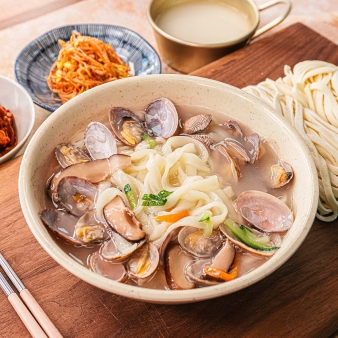 군산 바지락칼국수 생면 바지락소스 5인분