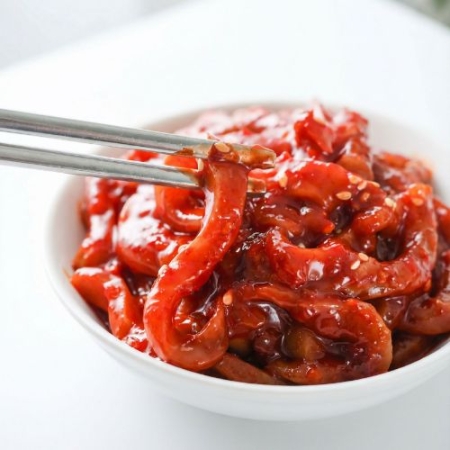  [호진이네] 식감이 살아있는 쫄깃하고 탱탱한 오징어젓갈 오징어젓 500g~5kg