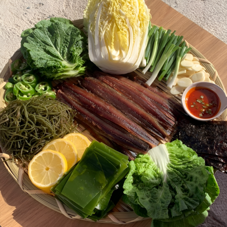  명품 햇과메기 구룡포 발과메기 단품or야채세트 선택