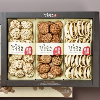[선물세트]장흥 백화고 혼합 버섯 선물세트370g