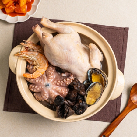 여름철 최고의 보양식! 왕문어 능이 해신탕