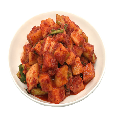 [장위시장] 김문태김치 아삭한 깍두기 1kg