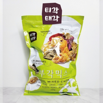[티각태각] 속초 중앙시장 티각태각 부각믹스 250g 외 단품부각 13종