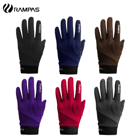 [케이스][리뉴얼람파스] 파워스트레치 스마트터치 기모안감 등산레져 방한장갑 택 1