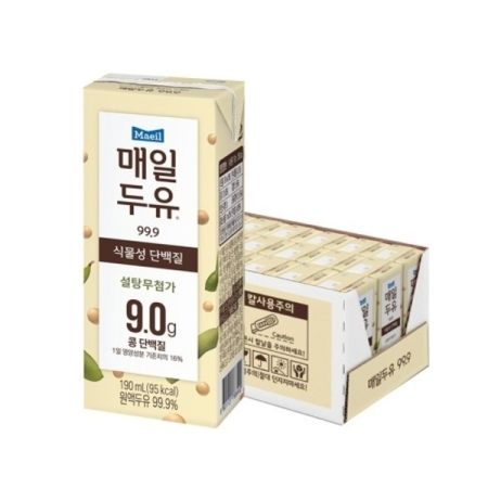 [매일유업] 매일두유 99.9 190ML*24 / 매일두유 검은콩 190ML*24_택1