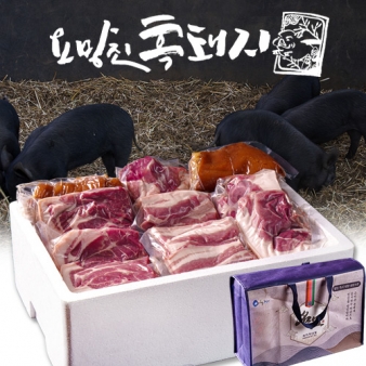 ★단독특가★요망진 제주흑돼지 /백돼지 셋트구성(2.3kg/2.8kg/4.3kg)